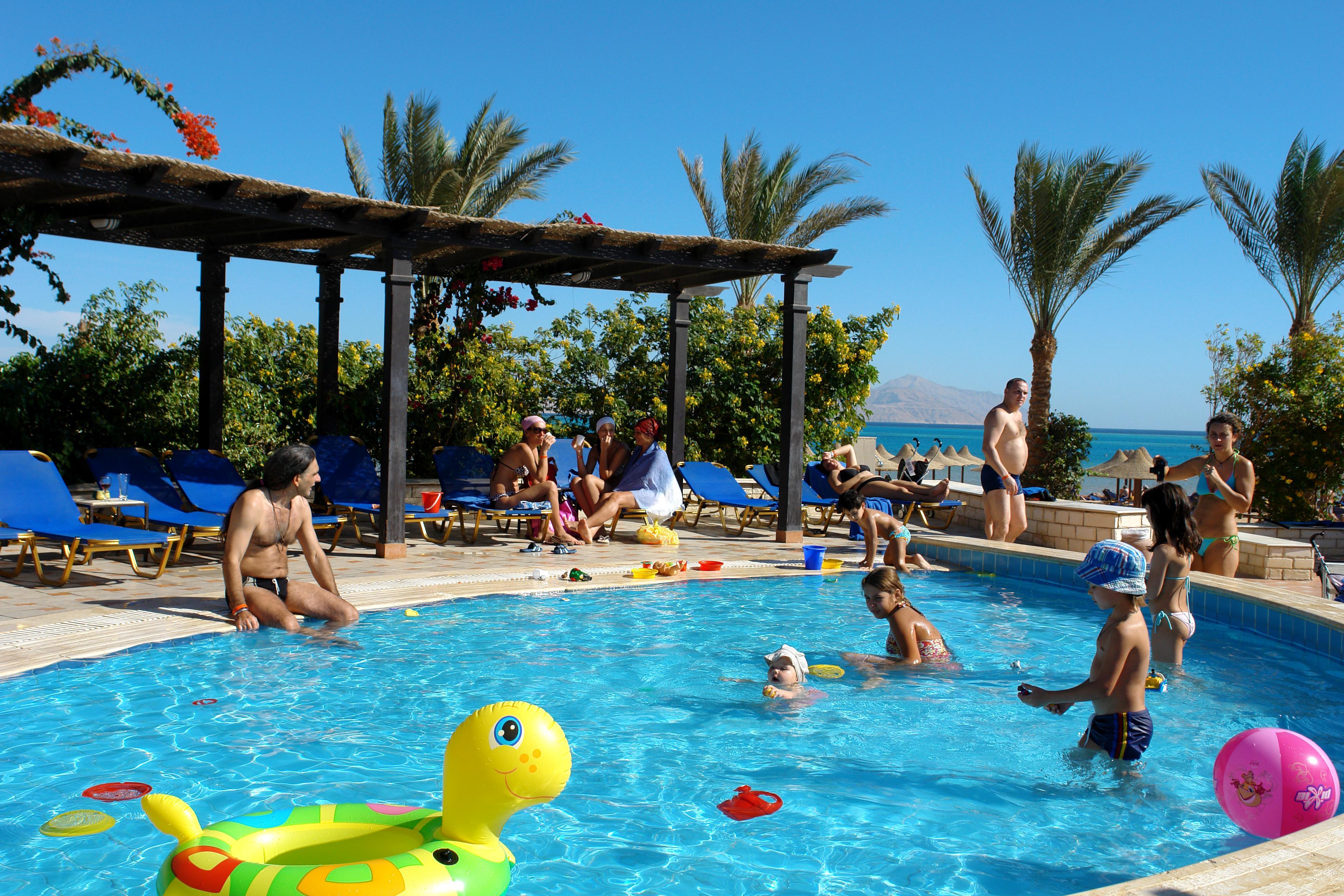 Jaz Belvedere Šarm aš-Šajch Exteriér fotografie A swimming pool